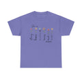 Inspirational Mom Heavy Cotton Tee - Strong, Brave, Kind, Beautiful Design - GULLYDESIGN