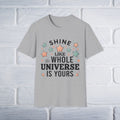 Shine Like The Universe T-Shirt - Unisex - GULLYDESIGN