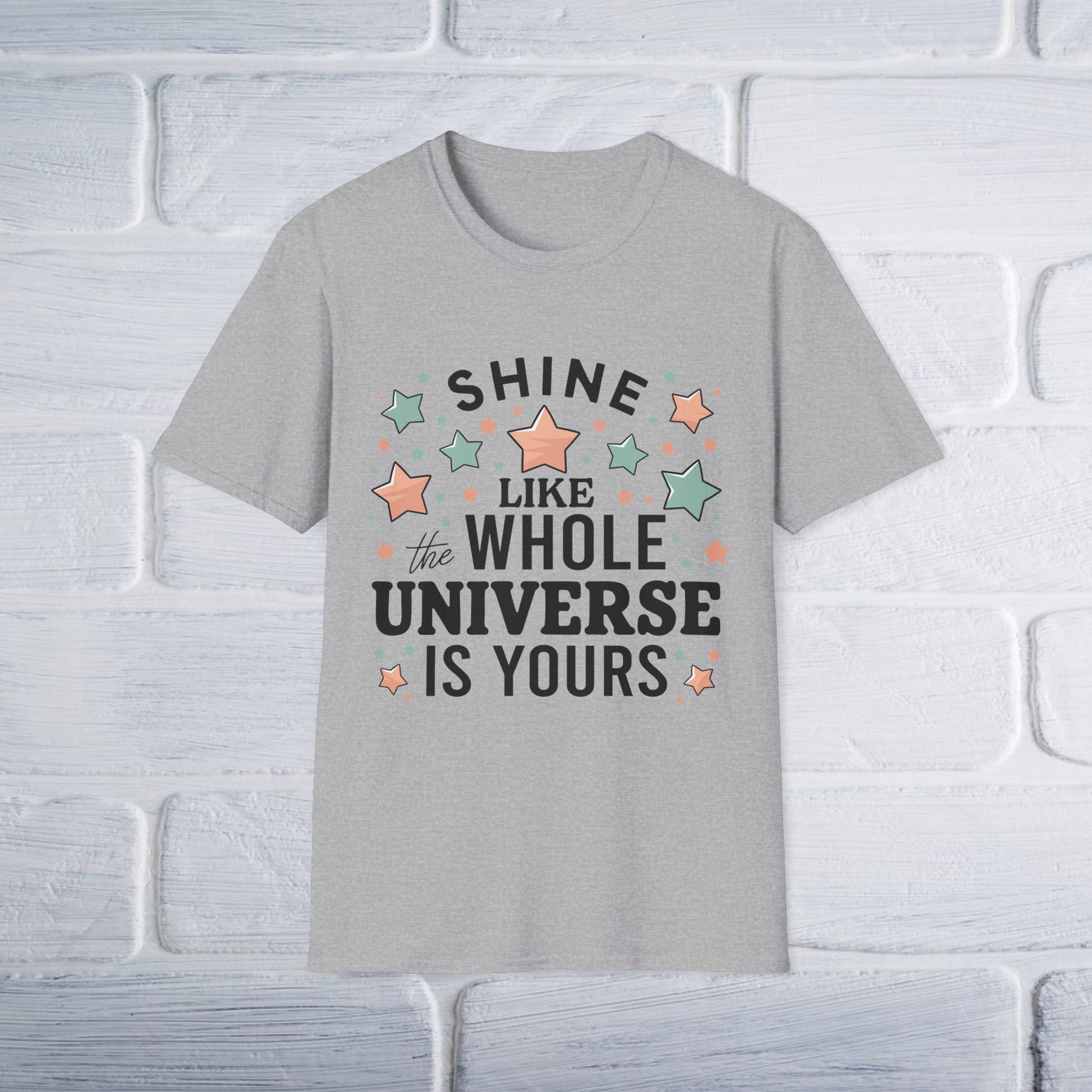 Shine Like The Universe T-Shirt - Unisex - GULLYDESIGN