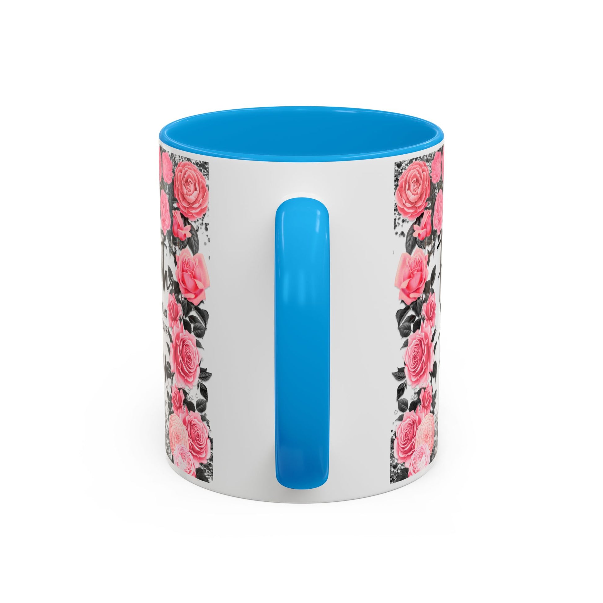 Colorful Floral Faith Mugs - Inspirational Coffee Cups for Home & Gifts - GULLYDESIGN