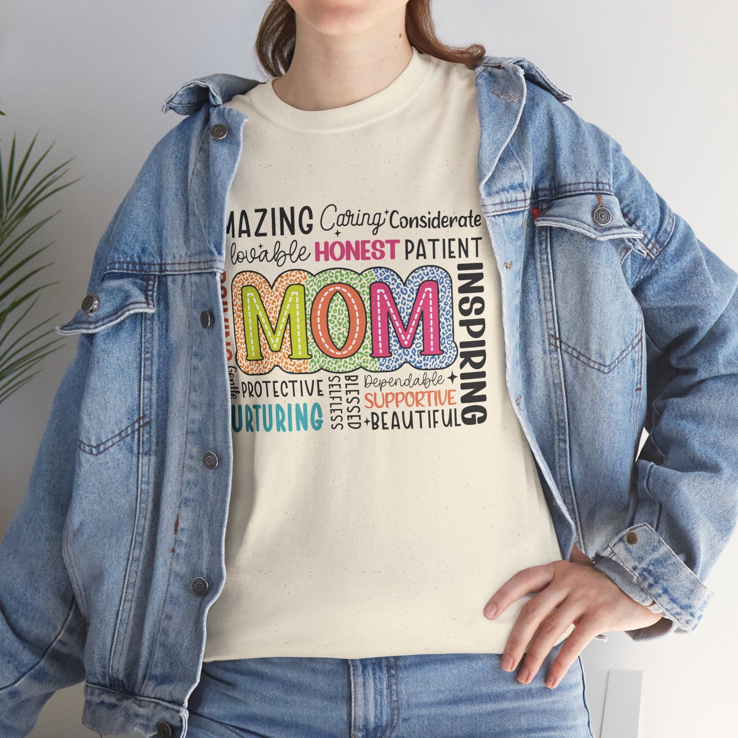 Inspiring Mom Tribute Unisex Heavy Cotton Tee