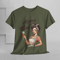 Mama Needs Wine Unisex Heavy Cotton Tee - Fun and Playful Gift for Wine Lovers - GULLYDESIGN