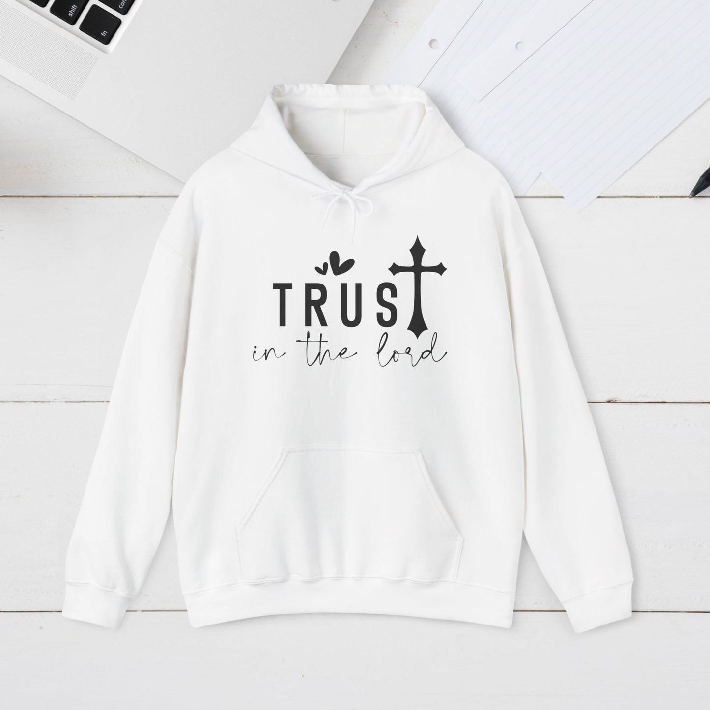 Trust in the Lord Hoodie - Unisex Heavy Blend Sweatshirt