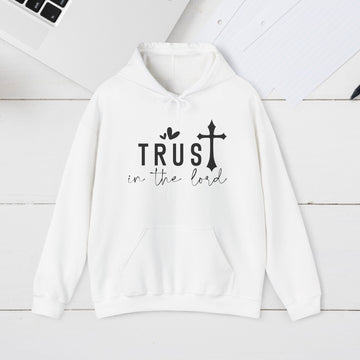 Trust in the Lord Hoodie - Unisex Heavy Blend Sweatshirt - GULLYDESIGN