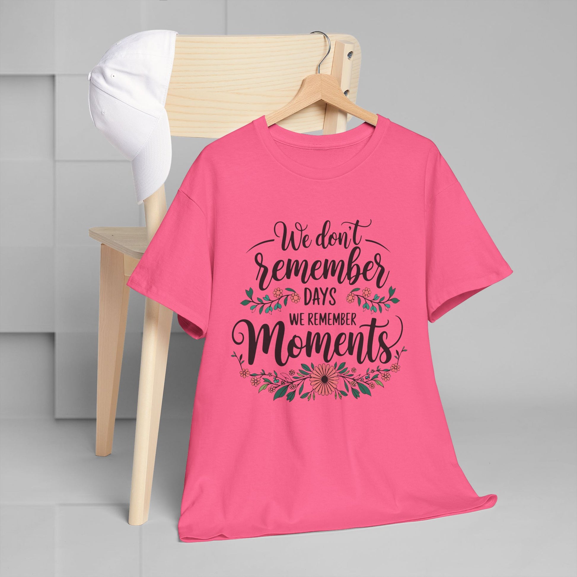 Moments Remembrance Unisex Heavy Cotton Tee - Inspirational Graphic Shirt - GULLYDESIGN