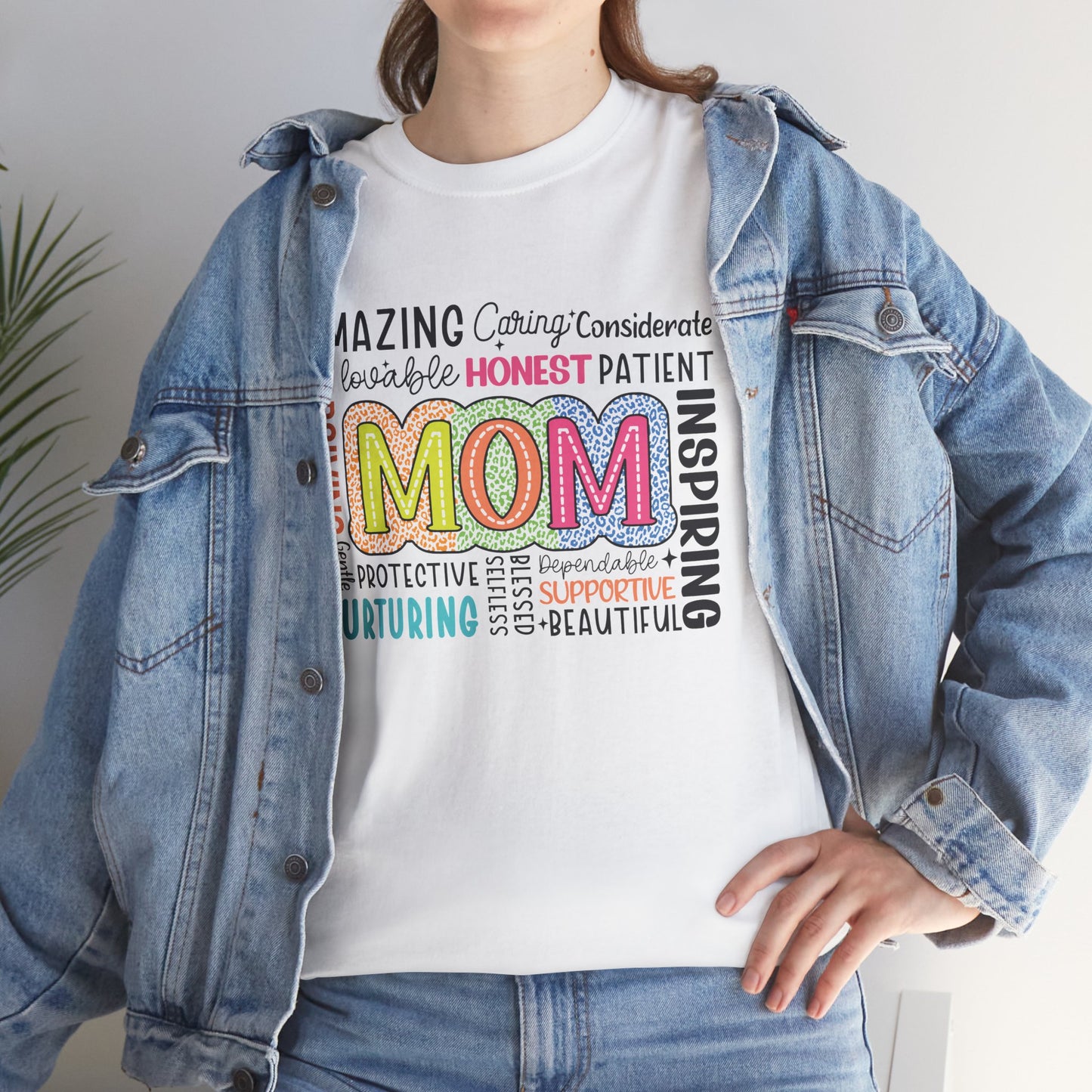 Inspiring Mom Tribute Unisex Heavy Cotton Tee
