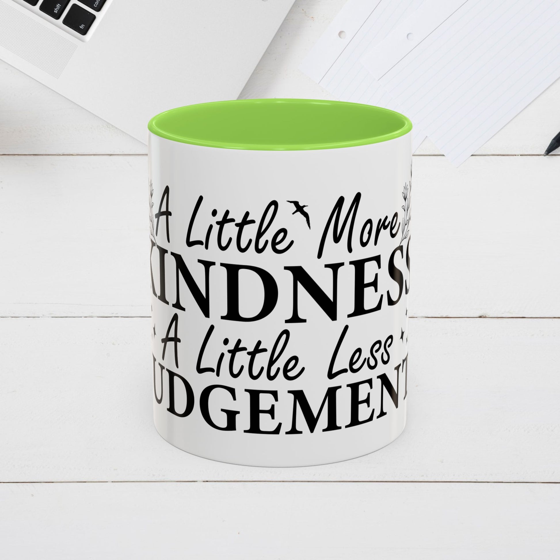 Inspirational Kindness Coffee Mug - 11oz & 15oz - GULLYDESIGN