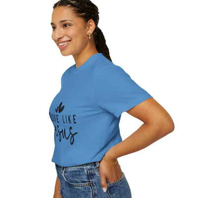 Love Like Jesus Unisex Garment-Dyed T-Shirt - Faith-Inspired Apparel