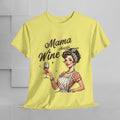 Mama Needs Wine Unisex Heavy Cotton Tee - Fun and Playful Gift for Wine Lovers - GULLYDESIGN