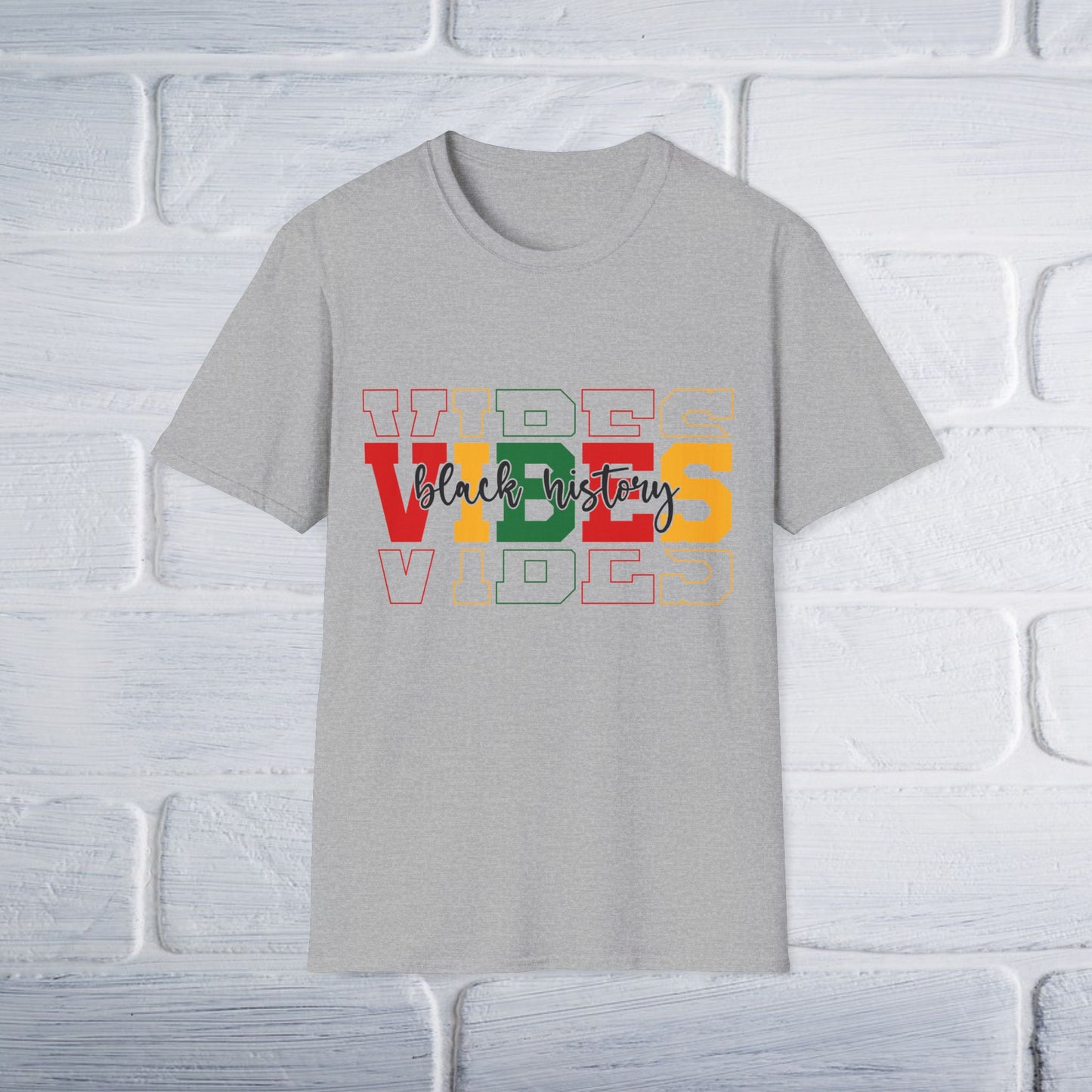 Vibes Black History T-Shirt - GULLYDESIGN