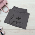 Inspirational Love Sweatshirt - Unisex Heavy Blend™ Hoodie with 1 Corinthians 13:8 - GULLYDESIGN