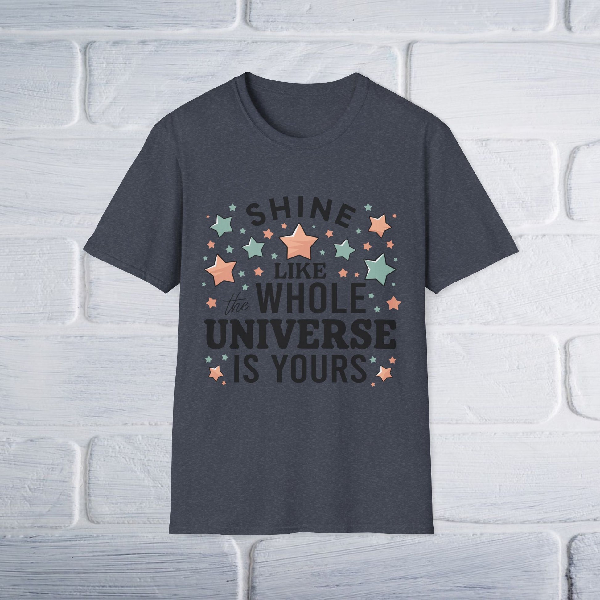 Shine Like The Universe T-Shirt - Unisex - GULLYDESIGN