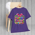 Happy Easter Unisex Heavy Cotton Tee - Fun & Festive Spring Shirt - GULLYDESIGN