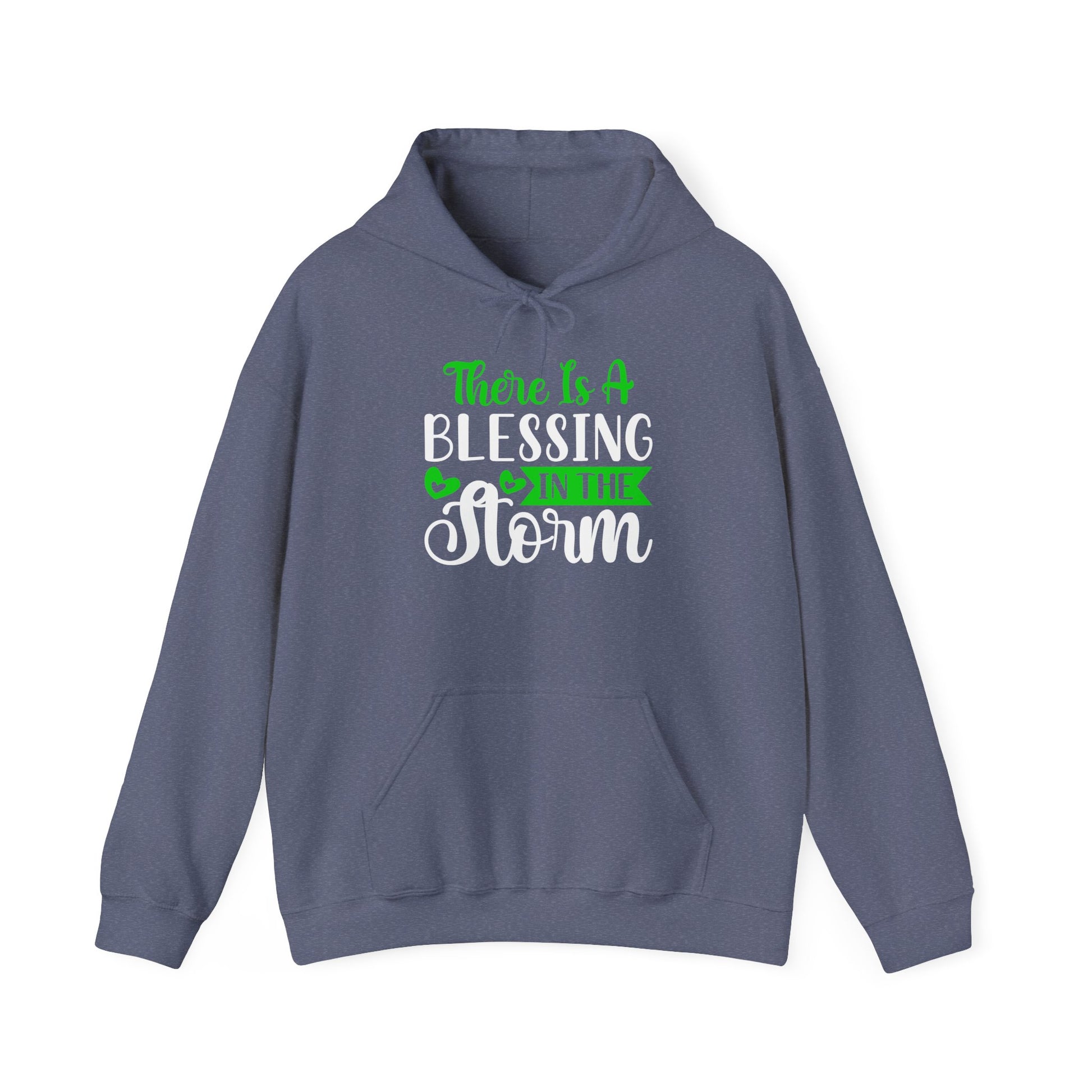 Blessing in the Storm Hoodie | Unisex Heavy Blend Sweatshirt for Comfort and Style - GULLYDESIGN