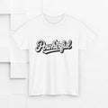 Unisex Heavy Cotton Tee - 'Powerful' Graphic Tee for Empowerment and Self-Expression - GULLYDESIGN