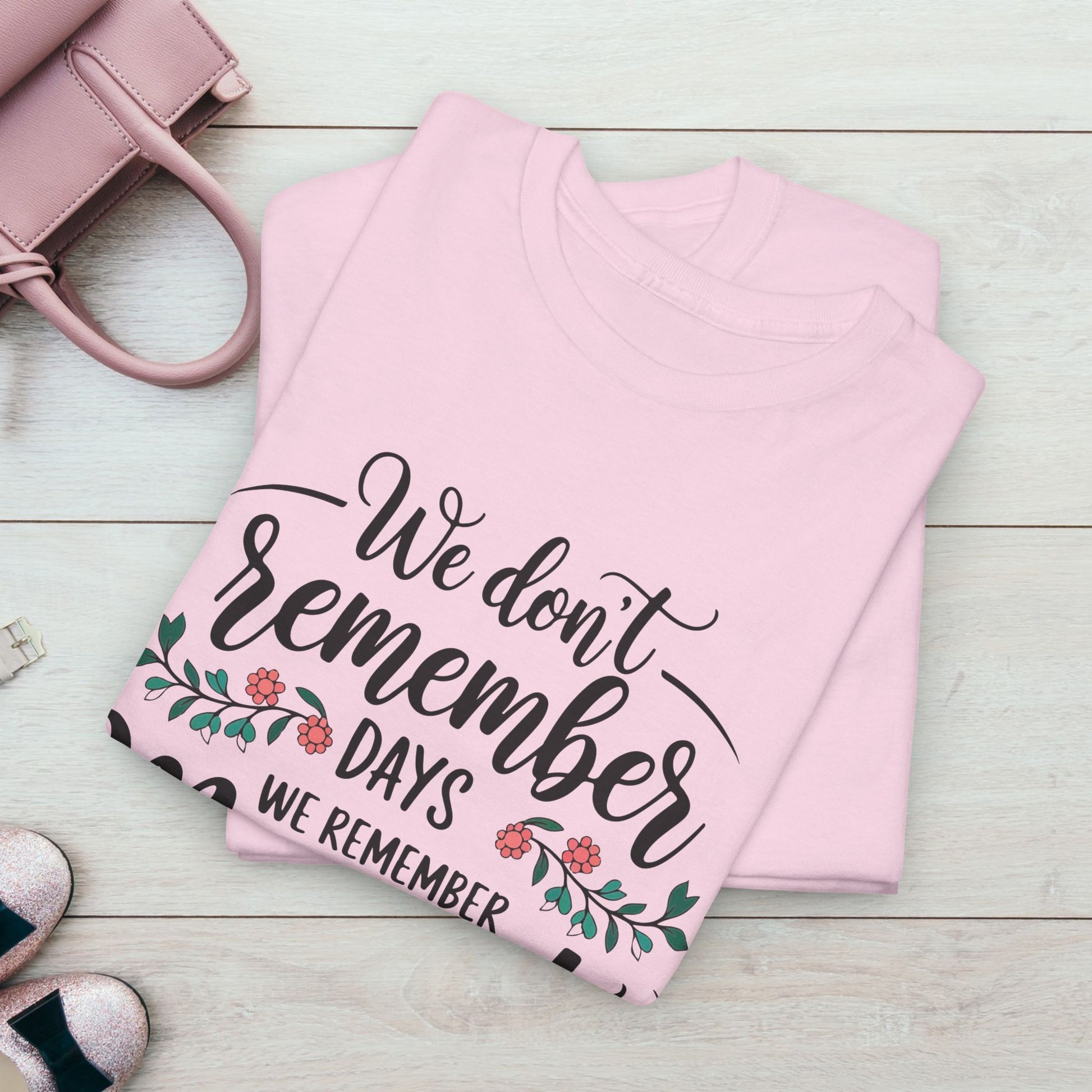 Moments Remembrance Unisex Heavy Cotton Tee - Inspirational Graphic Shirt - GULLYDESIGN