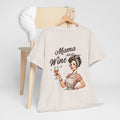 Mama Needs Wine Unisex Heavy Cotton Tee - Fun and Playful Gift for Wine Lovers - GULLYDESIGN