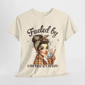 Fueled by Coffee & Chaos Unisex Heavy Cotton Tee - GULLYDESIGN