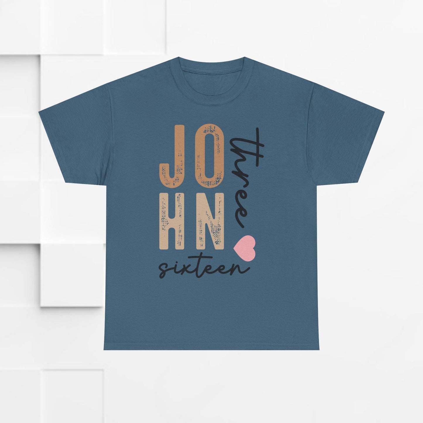 Personalized Unisex Heavy Cotton Tee - Custom Name & Age Design
