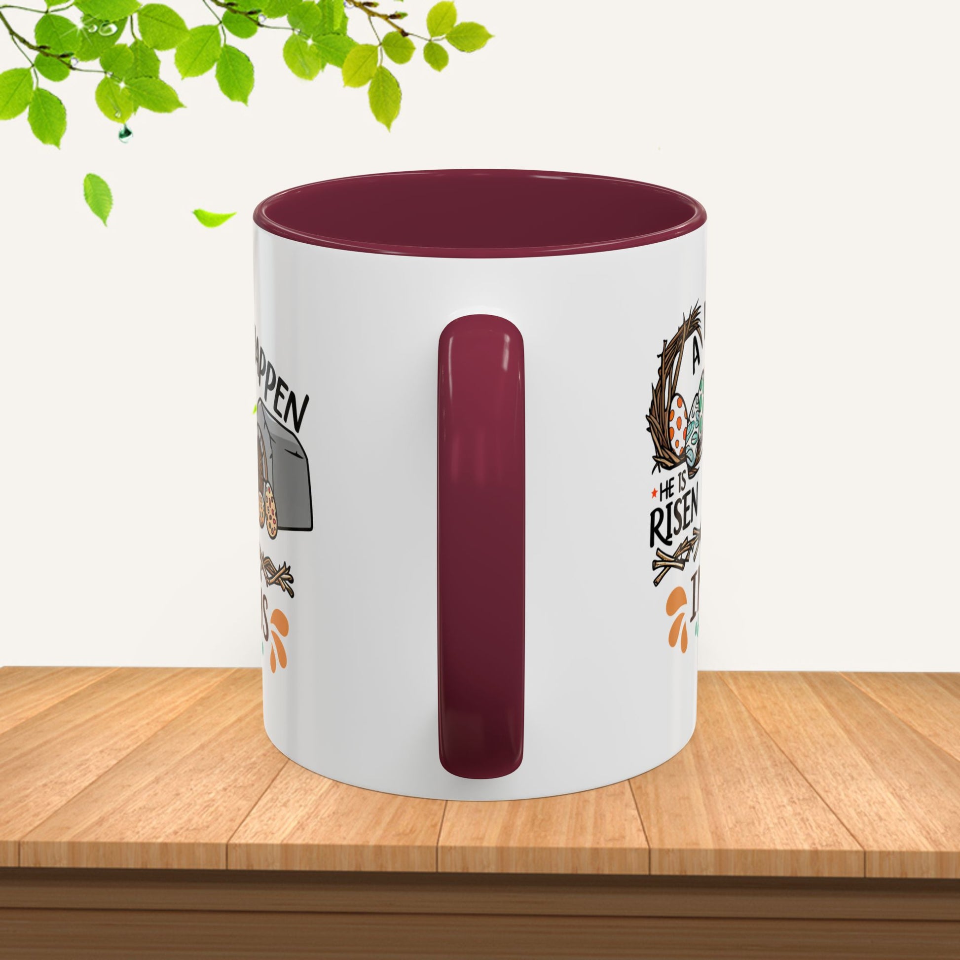 Inspirational Easter Mug - "A Lot Can Happen in 3 Days" - Colorful 11oz & 15oz Coffee Cup - GULLYDESIGN