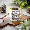 Inspirational Desert Scene Mug - 11oz & 15oz Colorful Coffee Cup for Faith & Encouragement - GULLYDESIGN