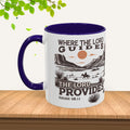 Inspirational Desert Scene Mug - 11oz & 15oz Colorful Coffee Cup for Faith & Encouragement - GULLYDESIGN