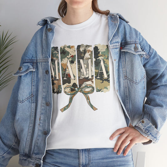Camo Mama Unisex Heavy Cotton Tee - Perfect Gift for Moms