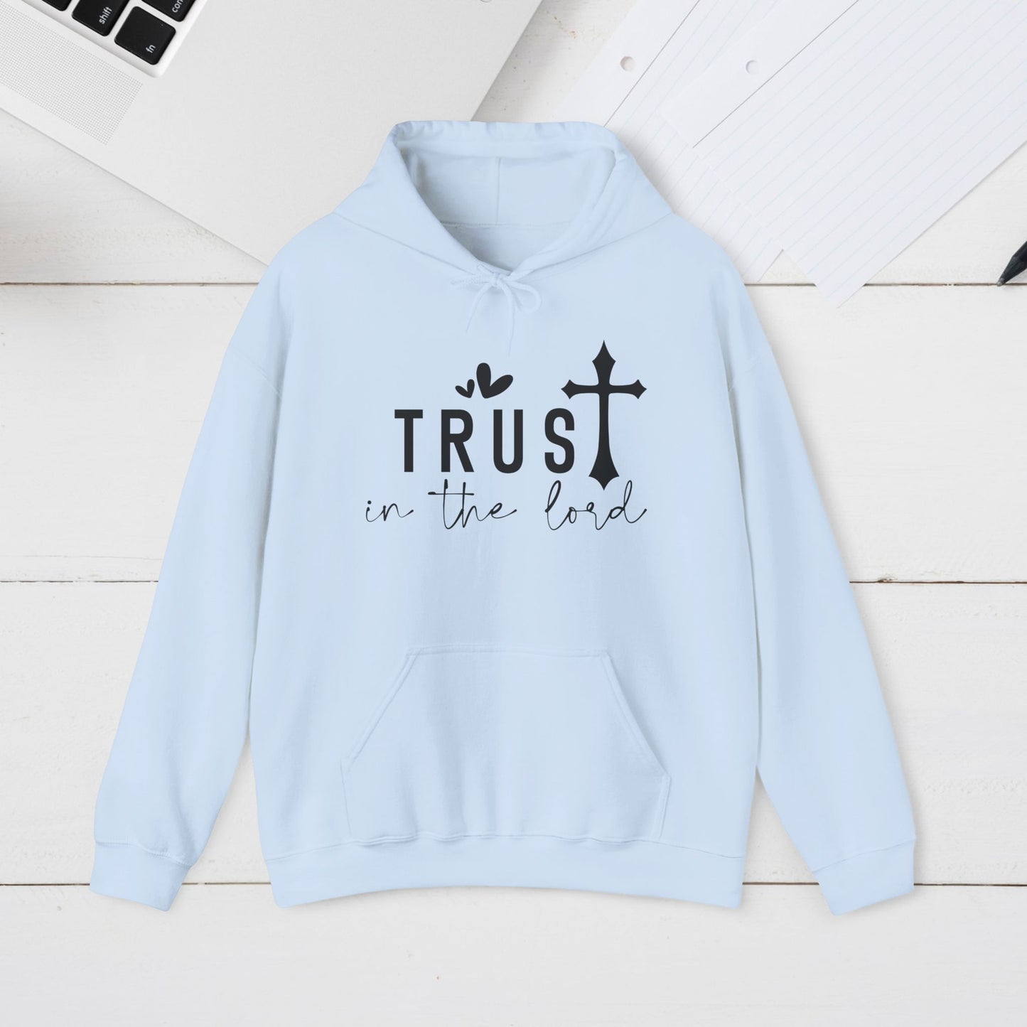 Trust in the Lord Hoodie - Unisex Heavy Blend Sweatshirt
