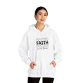 Faith Over Fear Unisex Hooded Sweatshirt - Inspirational Casual Wear - GULLYDESIGN