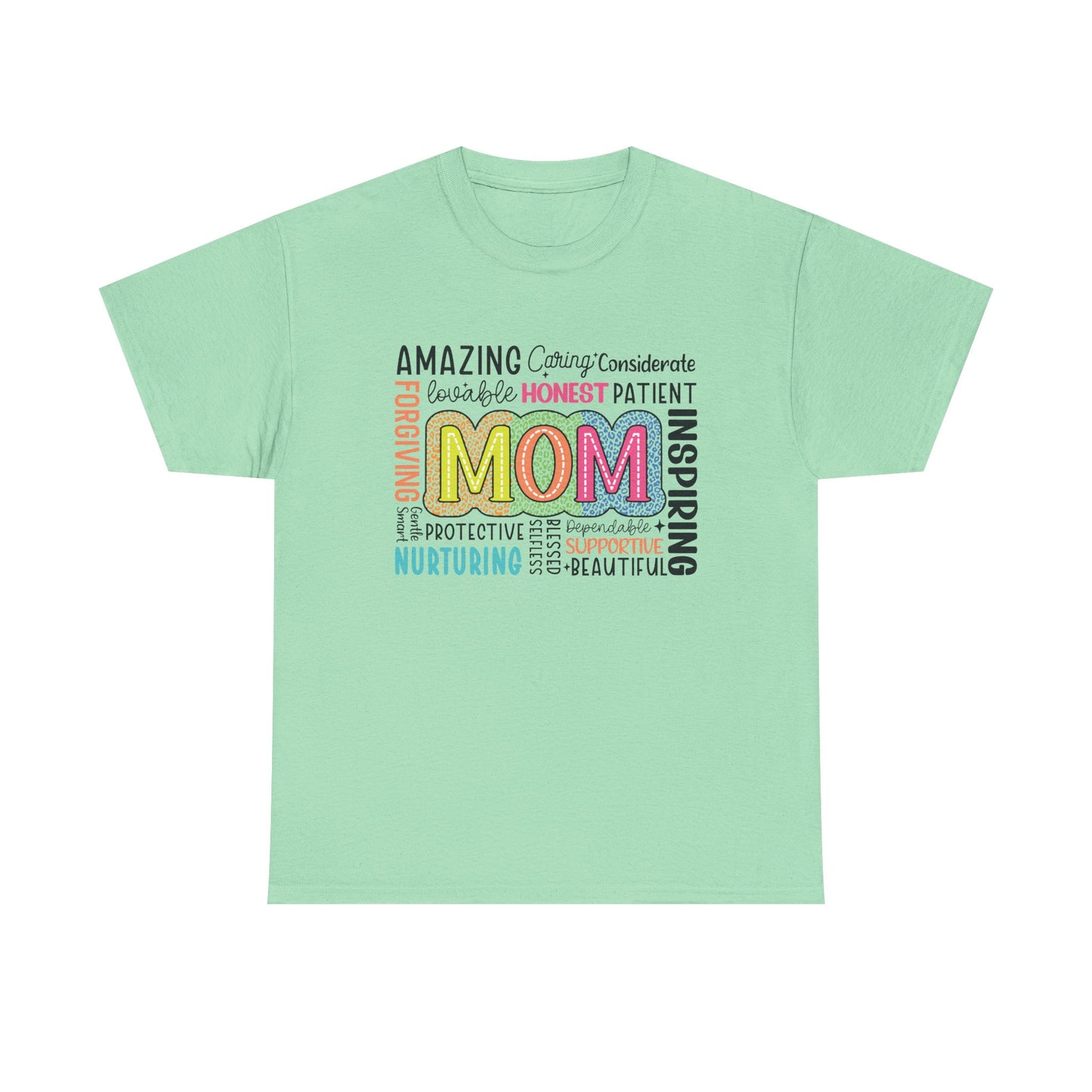 Inspiring Mom Tribute Unisex Heavy Cotton Tee