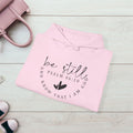 Inspirational Hoodie - Be Still Psalm 46:10 Heavy Blend Sweatshirt - GULLYDESIGN
