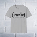 Created With A Purpose T-Shirt - Unisex Softstyle - GULLYDESIGN