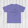 Faith-Inspired Unisex Heavy Cotton Tee - 'The Way, The Truth, The Life' - GULLYDESIGN
