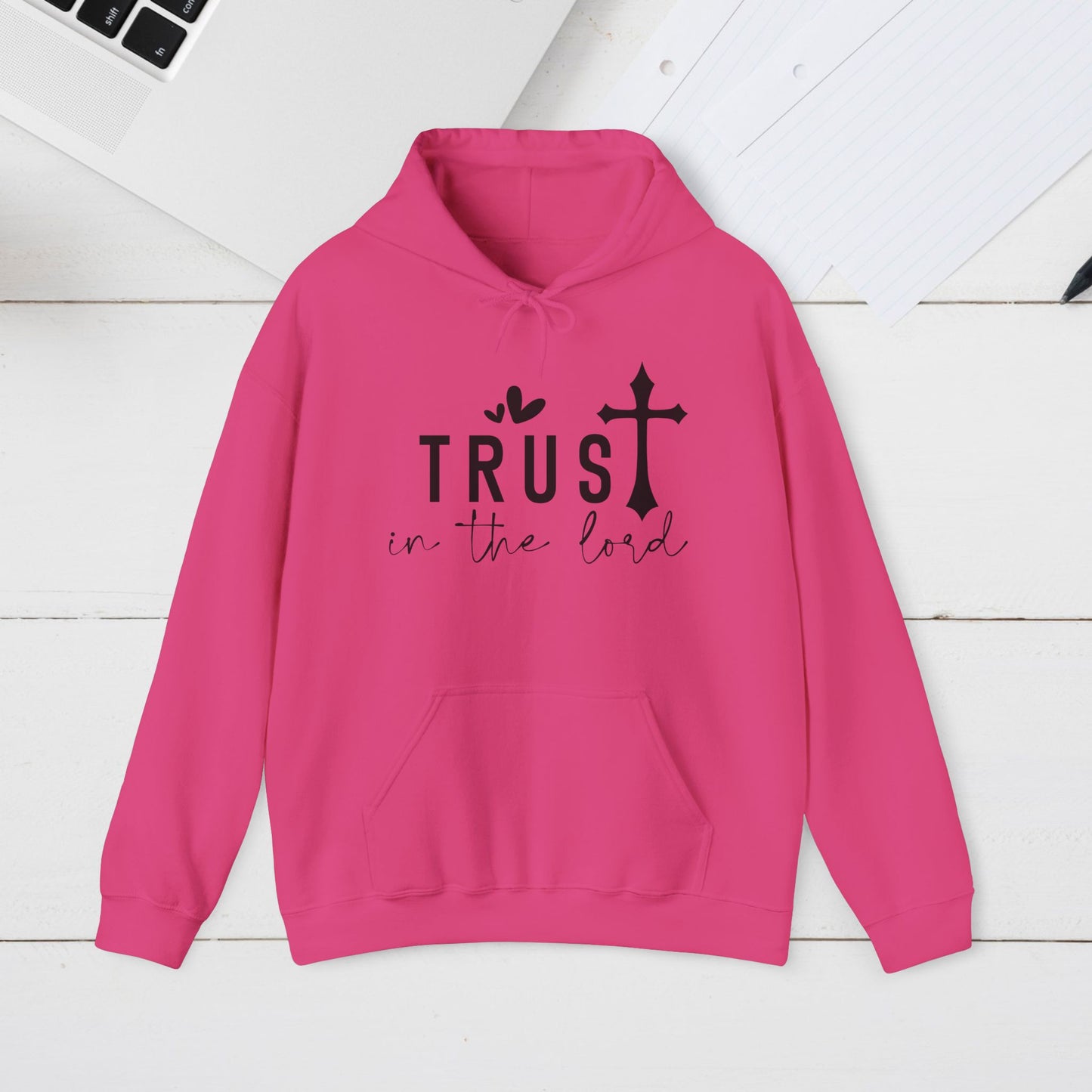 Trust in the Lord Hoodie - Unisex Heavy Blend Sweatshirt
