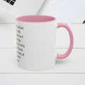 Inspirational Colorful Mug - Empowering Affirmations for Coffee Lovers - GULLYDESIGN