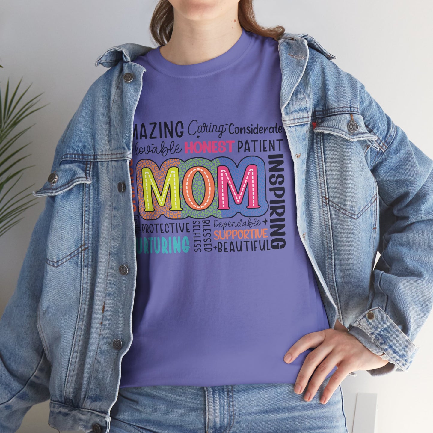 Inspiring Mom Tribute Unisex Heavy Cotton Tee