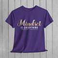 Mindset Unisex Heavy Cotton Tee - Inspirational T-Shirt for Positive Thinking - GULLYDESIGN