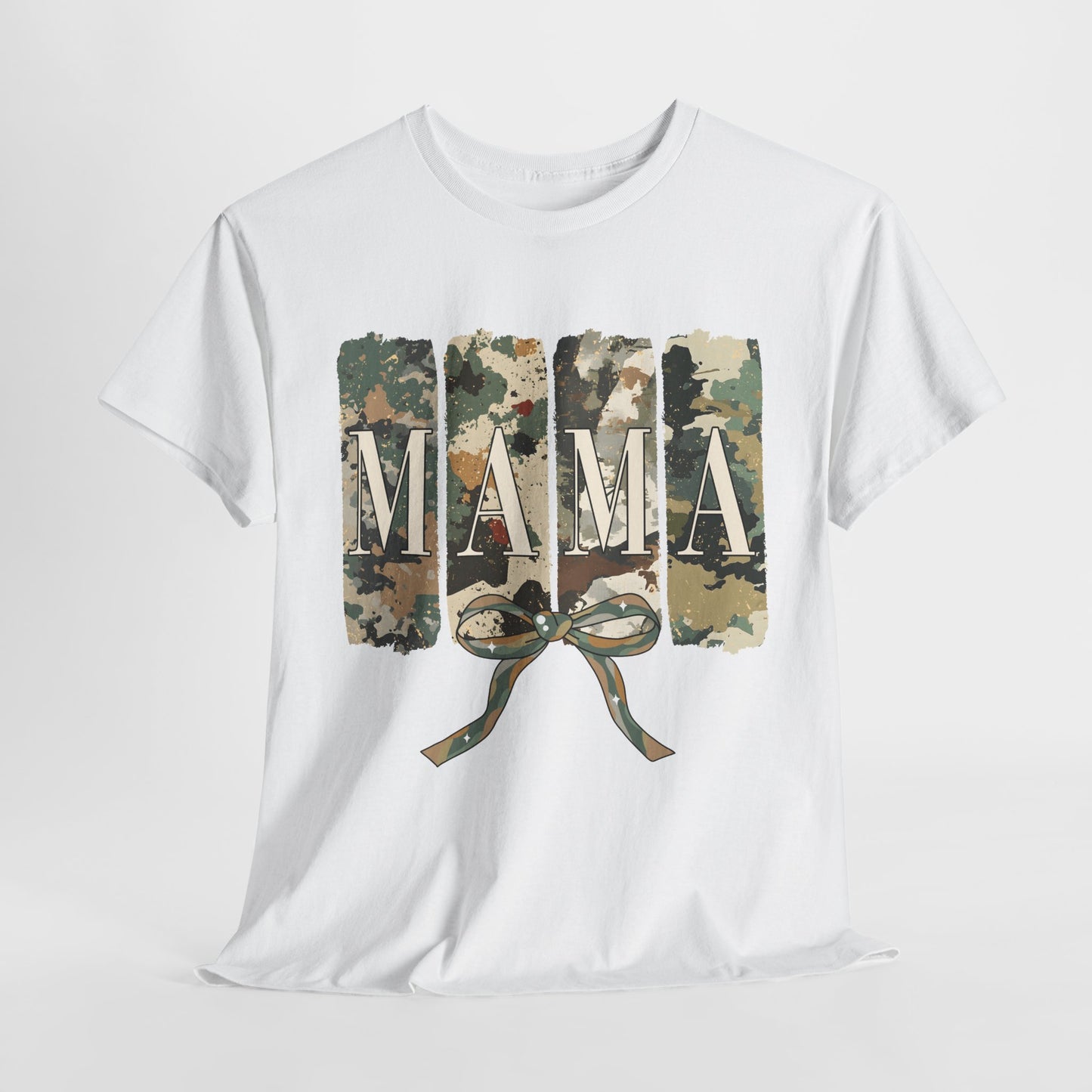 Camo Mama Unisex Heavy Cotton Tee - Perfect Gift for Moms
