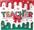 Teacher Christmas Tumbler - GULLYDESIGN