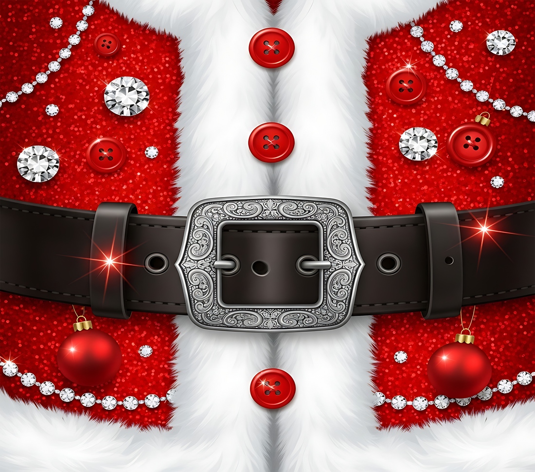 Santa’s Belt Christmas Tumbler