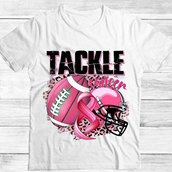 Tackle Breast cancer Tee - GULLYDESIGN