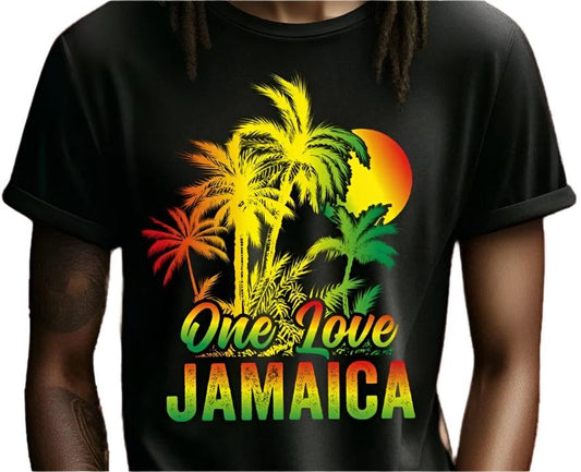 ONE LOVE JAMAICA - GULLYDESIGN