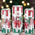 Teacher Christmas Tumbler - GULLYDESIGN