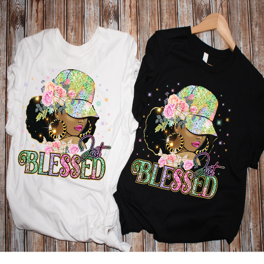 BLESSED QUEEN T-SHIRT - GULLYDESIGN