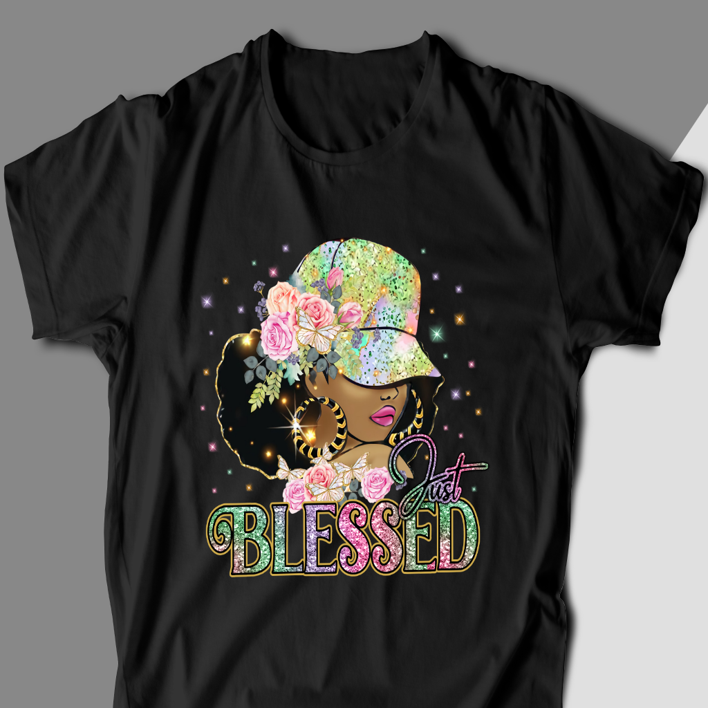 BLESSED QUEEN T-SHIRT - GULLYDESIGN
