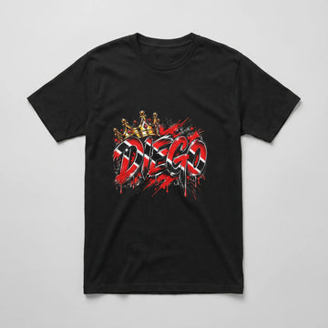Diego Crown Tee – Trinidad Graffiti Streetwear T-Shirt