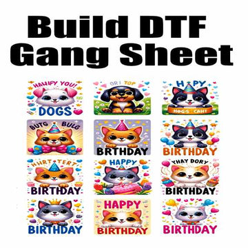 DTF Gang Sheet -Auto Builder - GULLYDESIGN
