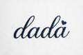 Dada embroidery design