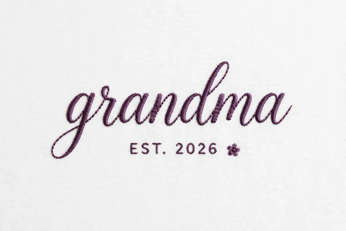 Grandma embroidery design