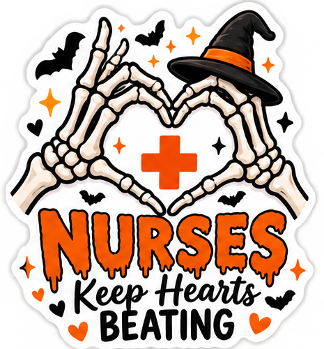 Nurses Keep Hearts Beating design concept preview; production artwork pending